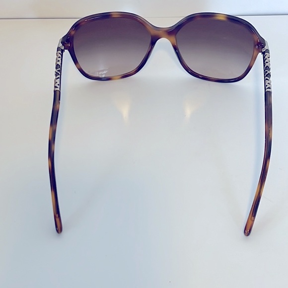 BURBERRY Unisex Oversized Brown tortoise shell gold Sunglasses 4228-F 3316/13 3N - Picture 7 of 13